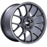 Kies-Motorsports BBS BBS CH-R 20x11.5 5x130 ET65 CB71.6 Satin Titanium Polished Rim Protector Wheel