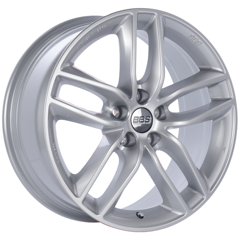 Kies-Motorsports BBS BBS SX 17x7.5 5x112 ET45 Sport Silver Wheel -82mm PFS/Clip Required