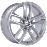 Kies-Motorsports BBS BBS SX 19x8.5 5x108 ET45 Sport Silver Wheel -70mm PFS/Clip Required