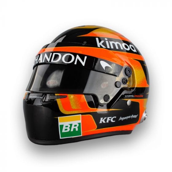 Kies-Motorsports Bell Bell Mini Helmet 2018 - Stoffel Vandoorne