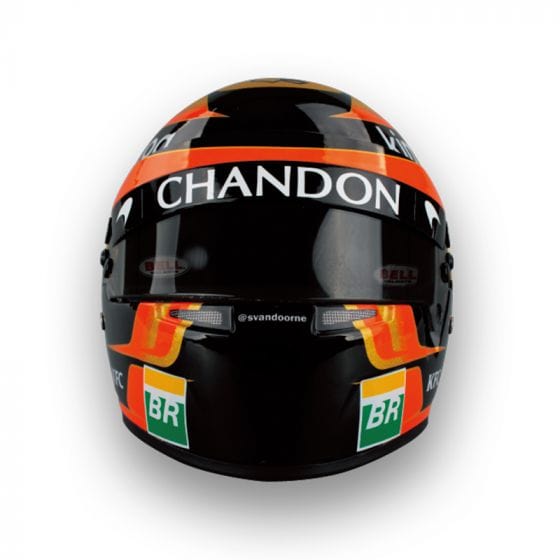 Kies-Motorsports Bell Bell Mini Helmet 2018 - Stoffel Vandoorne