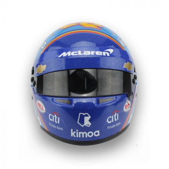 Kies-Motorsports Bell Bell Mini Helmet 2019 - Fernando Alonso Indy