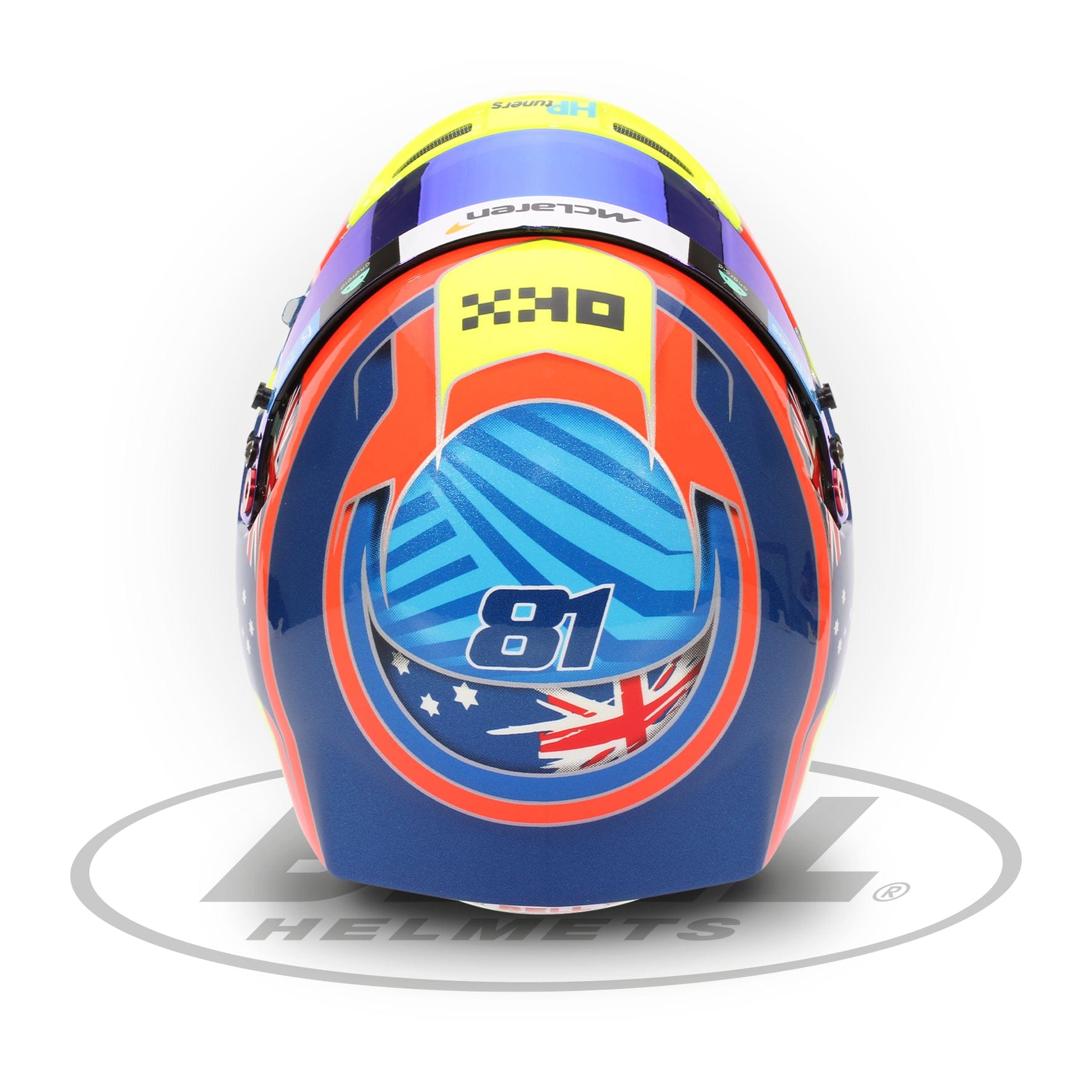 Kies-Motorsports Bell Bell Mini Helmet G. 2023 - Oscar Piastri