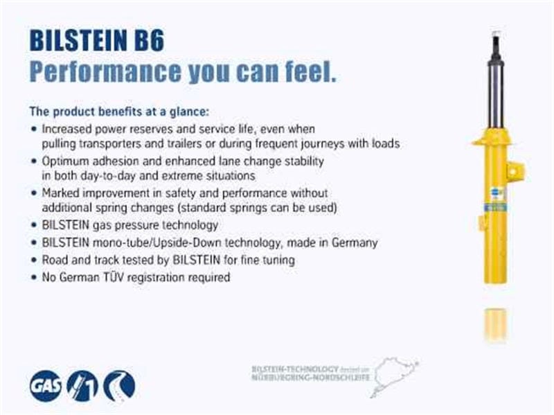 Kies-Motorsports Bilstein Bilstein B6 1977 BMW 320i Base Front Suspension Strut Cartridge