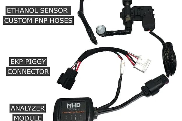 Kies-Motorsports Bimmer ECU Solutions Bimmer ECU Solutions  MHD CAN FlexFuel Analyzer F Series B58 AT QuickInstall Kit F Series B58 AT / Any