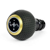 Kies-Motorsports Black Forest Industries BFI GS2 Air Leather Shift Knob/Alcantara Boot Combo (F80/82/87 DCT Fitment) Black Air Leather/Black Anodized w/ Gold Top / Black