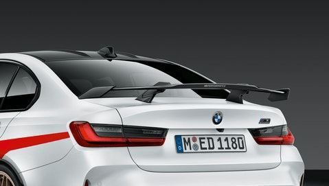 Genuine BMW M3 (G80) / M4 (G82), 4 Series (G22) M Performance Carbon Fiber  Through-Flow Rear Spoiler