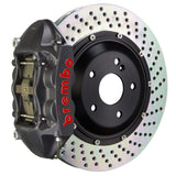 Kies-Motorsports Brembo Brembo 00-03 Z8 (E52) Rear GTS BBK 4 Piston Cast 345x28 2pc Rotor Drilled-Black HA