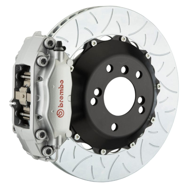 Kies-Motorsports Brembo Brembo 01-02 Viper RT-10 Rear GT BBK 4 Piston Cast 2pc 345x28 2pc Rotor Slotted Type3-Silver