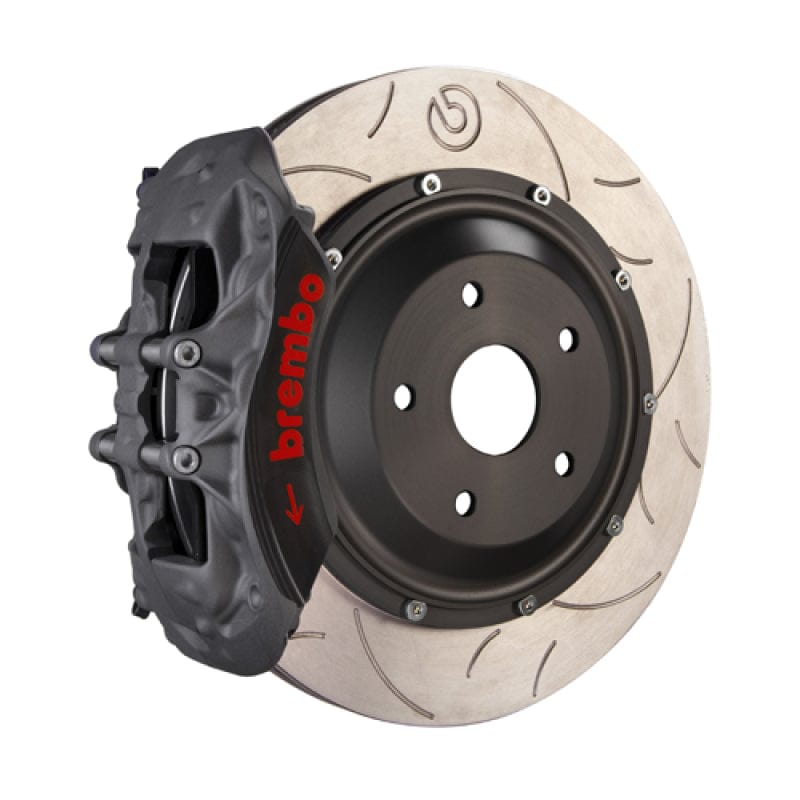 Kies-Motorsports Brembo Brembo 06-09 S2000 Front Race BBK 6 Piston Forged 2pc355x32x53a 2pc Rotor T3L-Black HA