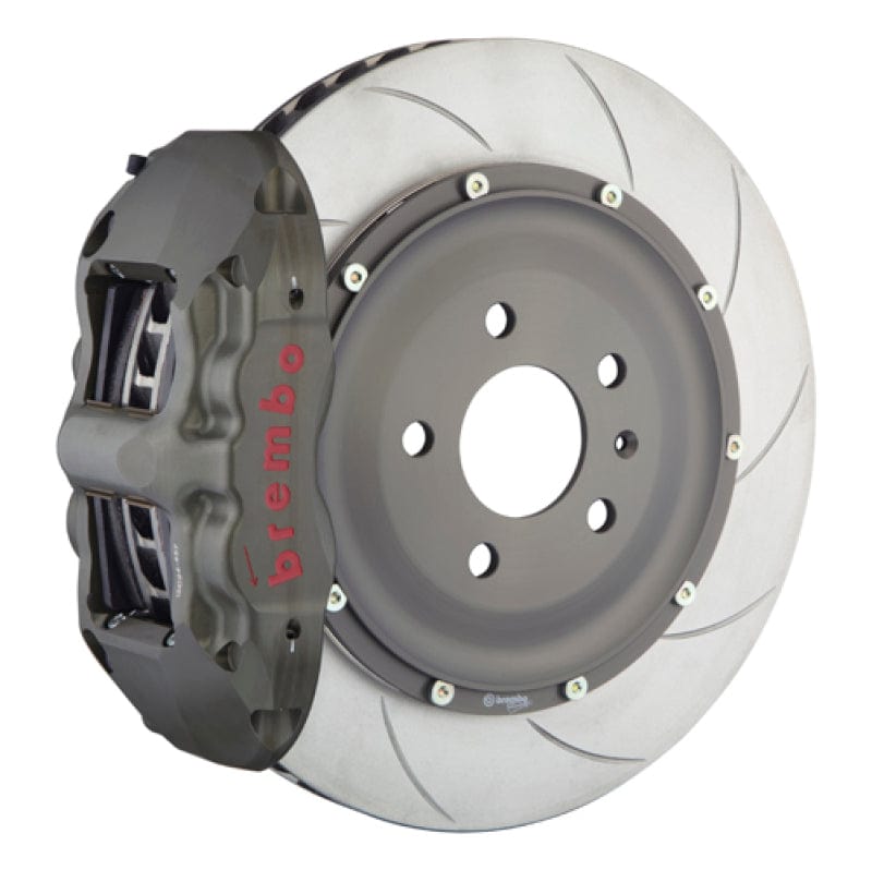 Kies-Motorsports Brembo Brembo 08-16 R8 PISTA Rear Race BBK 4 Piston Forged355x32x53a 2pc Rotor T5-Clear HA