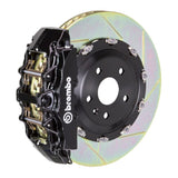 Kies-Motorsports Brembo Brembo 08-17 A5/09-16 A4 Front GT BBK 6 Piston Cast 380x34 2pc Rotor Slotted Type1-Black