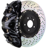 Kies-Motorsports Brembo Brembo 19+ Model X (Excl Plaid) Fr GT BBK 8Pis Cast 412x38 2pc Rotor Drilled-Black