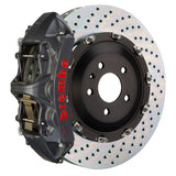 Kies-Motorsports Brembo Brembo 19+ Model X (Excl Plaid) Fr GTS BBK 6Pis Cast 380x34 2pc Rotor Drilled-Black HA