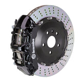 Kies-Motorsports Brembo Brembo 21+ Model S Plaid/Model X Plaid Front GT BBK 6 Piston Cast 405x34 2pc Rotor Drilled-Black