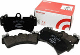 Kies-Motorsports Brembo OE Brembo 08-13 BMW 135i Rear Premium NAO Ceramic OE Equivalent Pad