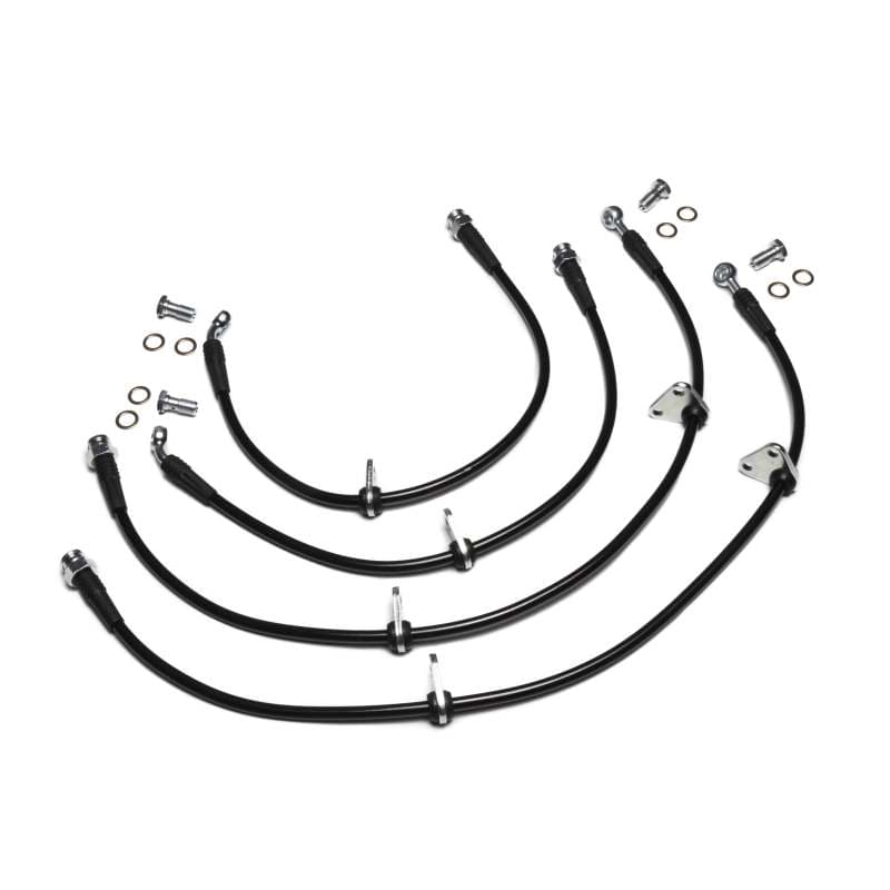 Kies-Motorsports Chase Bays Chase Bays 02-07 Subaru Impreza WRX (Excl STi) Caliper Brake Lines - Front & Rear Lines