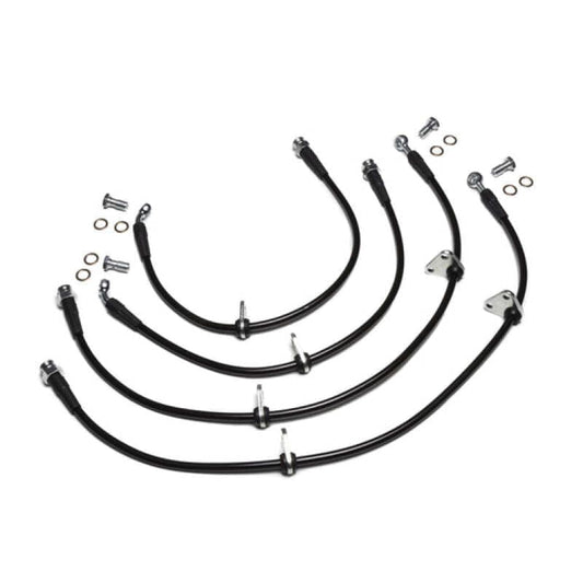 Kies-Motorsports Chase Bays Chase Bays 02-07 Subaru Impreza WRX (Excl STi) Caliper Brake Lines - Rear Lines