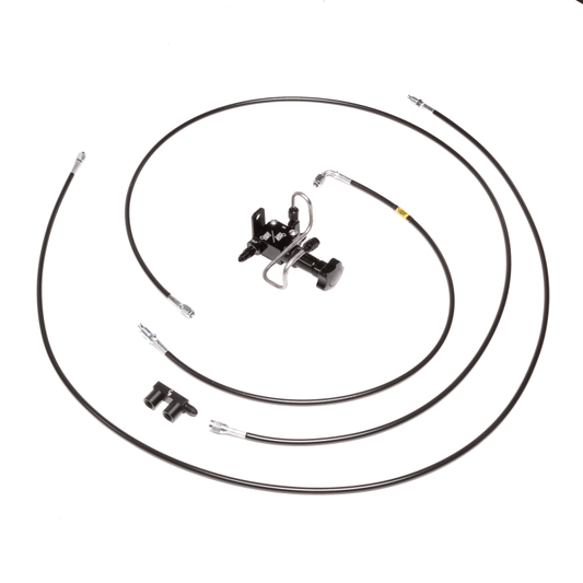 Kies-Motorsports Chase Bays Chase Bays 02-07 Subaru WRX/STi Single Piston Brake Booster Delete Brake Line Relocation