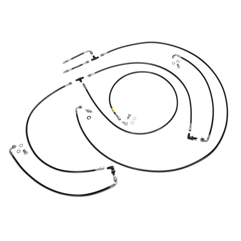 Kies-Motorsports Chase Bays Chase Bays 02-08 Nissan 350Z Pass Thru-Inline BBE/OEMC (w/CB Relocation) Hydro Handbrake Line Kit