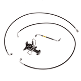 Kies-Motorsports Chase Bays Chase Bays 83-87 Toyota AE86 Corolla Single Piston Brake Booster Delete Brake Line Relocation