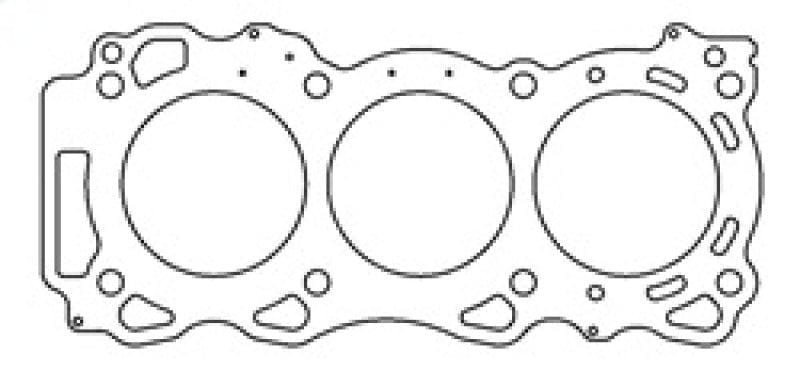 Kies-Motorsports Cometic Gasket Cometic Nissan VQ35DE Version 1 - VQ40DE .080in MLS Cylinder Head Gasket - 96mm Bore - LHS