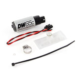 Kies-Motorsports DeatschWerks DeatschWerks 88-91 BMW 325i DW65C 265lph Compact Fuel Pump w/ Install Kit (w/o Mounting Clips)