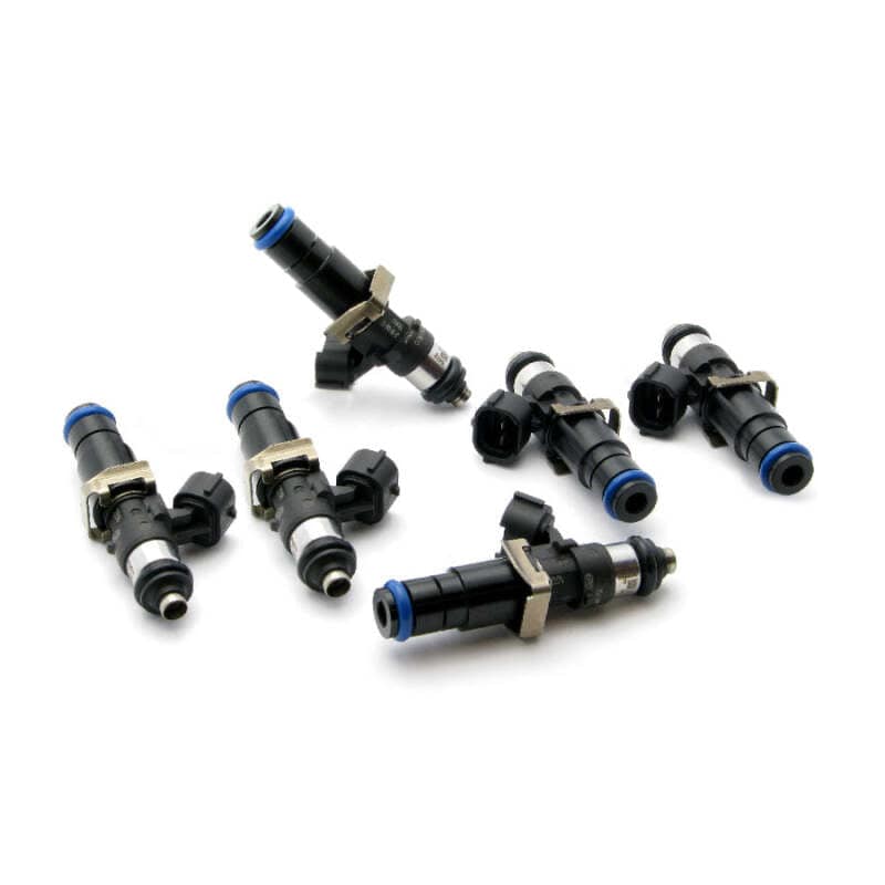 Kies-Motorsports DeatschWerks DeatschWerks Set of 6 High Impedance 2400cc Injectors for Toyota Supra TT 93-98 Top Feed Conversion