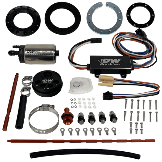 Kies-Motorsports DeatschWerks DeatschWerks Universal In-Tank Pump Mount w/ DW440 Brushless 415lph Fuel Pump & Controller