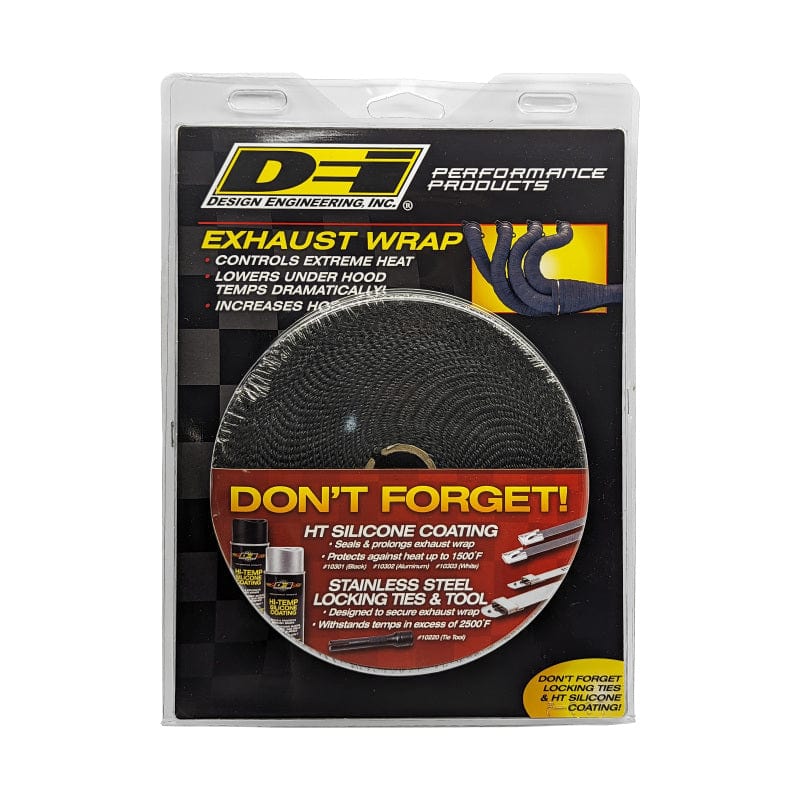 Kies-Motorsports DEI DEI Exhaust Wrap 1in x 50ft - Black