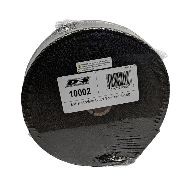 Kies-Motorsports DEI DEI Exhaust Wrap 2in x 100ft - Titanium - Black