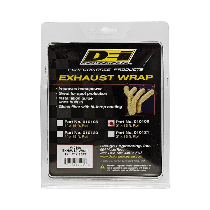 Kies-Motorsports DEI DEI Exhaust Wrap 2in x 15ft - Tan