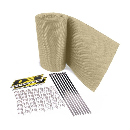 Kies-Motorsports DEI DEI Exhaust Wrap Kit - 4 and 6 Cylinder - Speed Sleeves - Tan