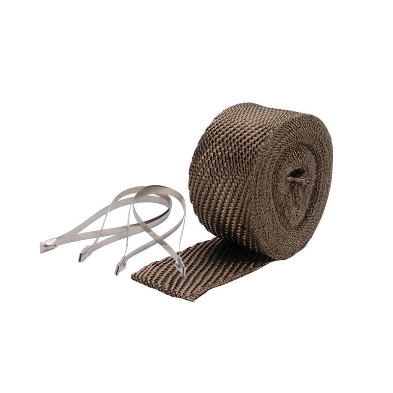 Kies-Motorsports DEI DEI Exhaust Wrap Kit - Pipe Wrap and Locking Tie - Titanium