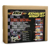 Kies-Motorsports DEI DEI Exhaust Wrap Kit - Tan Wrap & Aluminum HT Silicone Coating