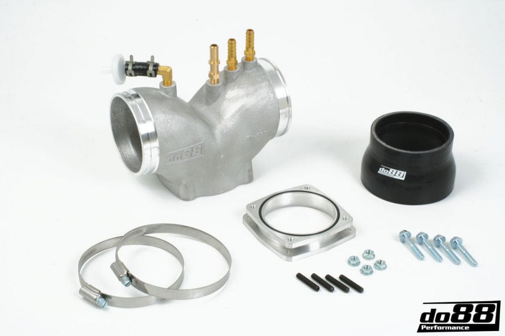 Kies-Motorsports Do88 Do88 Porsche 997.1 Turbo Plenum, OEM throttle body