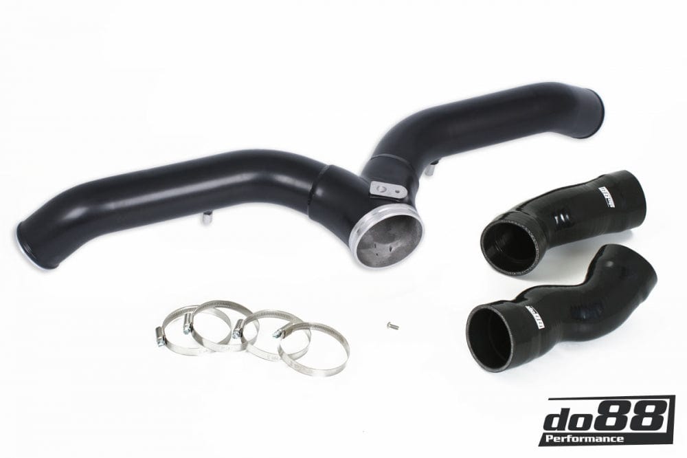 Kies-Motorsports Do88 Do88 Porsche 997.1 Turbo Y-Pipe, Black for ICM-200 do88 IC