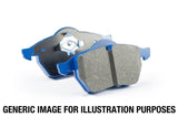 Kies-Motorsports EBC EBC 01-03 Porsche 911 (996) (Cast Iron Rotor only) 3.6 Twin Turbo GT2 Bluestuff Front Brake Pads