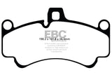 Kies-Motorsports EBC EBC 01-03 Porsche 911 (996) (Cast Iron Rotor only) 3.6 Twin Turbo GT2 Yellowstuff Front Brake Pads