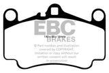 Kies-Motorsports EBC EBC 03-05 Porsche 911 (996) (Cast Iron Rotor only) 3.6 Carrera 4S Bluestuff Front Brake Pads