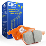 Kies-Motorsports EBC EBC 03-05 Porsche 911 (996) (Cast Iron Rotor only) 3.6 Carrera 4S Orangestuff Front Brake Pads