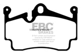 Kies-Motorsports EBC EBC 04-08 Porsche Boxster (Cast Iron Rotors only) 2.7 Redstuff Rear Brake Pads