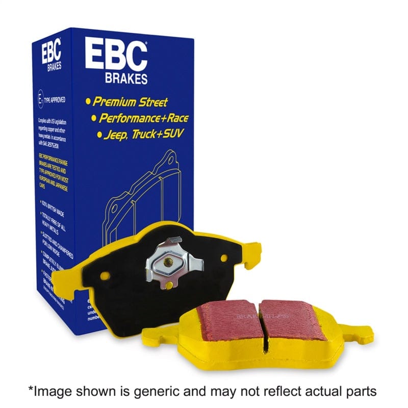 Kies-Motorsports EBC EBC 07-10 BMW X5 3.0 Yellowstuff Front Brake Pads