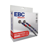 Kies-Motorsports EBC EBC 08-13 Chevrolet Silverado 1500 (2WD) (w/Rear Drums w/o 4in Ext) Stainless Steel Brake Line Kit