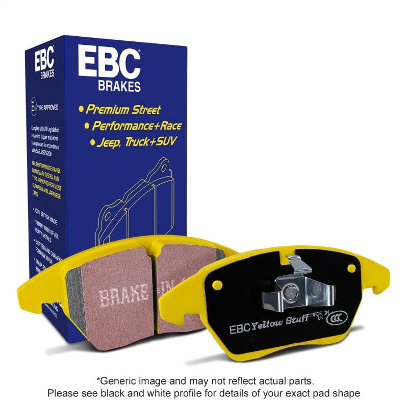 Kies-Motorsports EBC EBC 08+ Volvo XC60 3.0 Turbo Yellowstuff Front Brake Pads