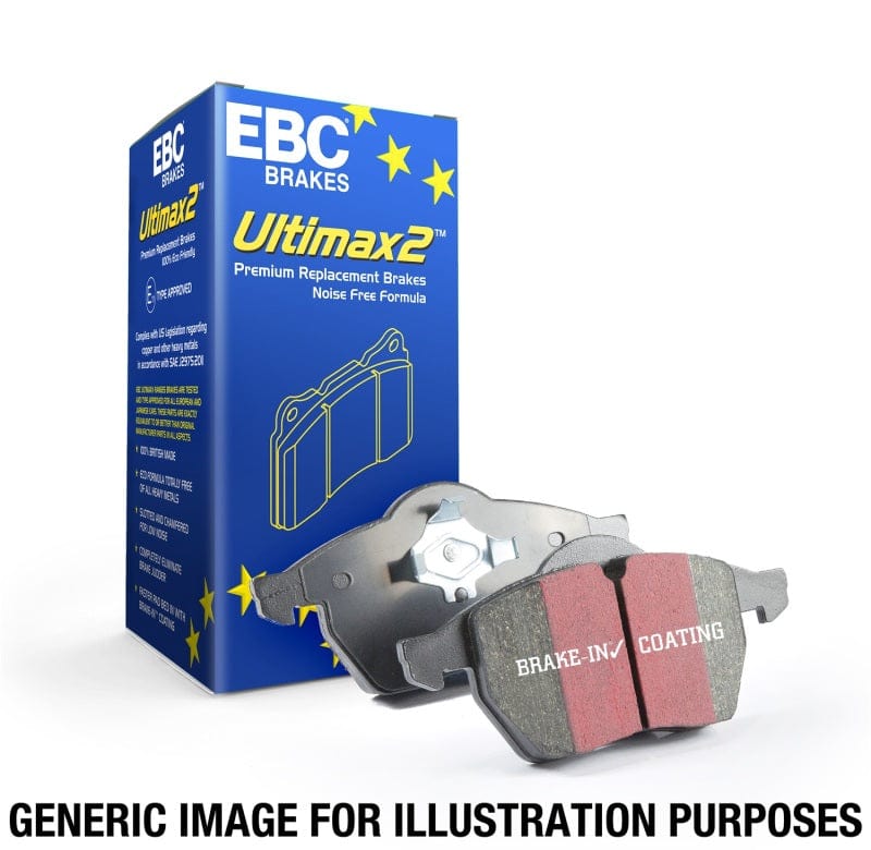 Kies-Motorsports EBC EBC 11+ BMW X3 2.0 Turbo (F25) Ultimax2 Front Brake Pads