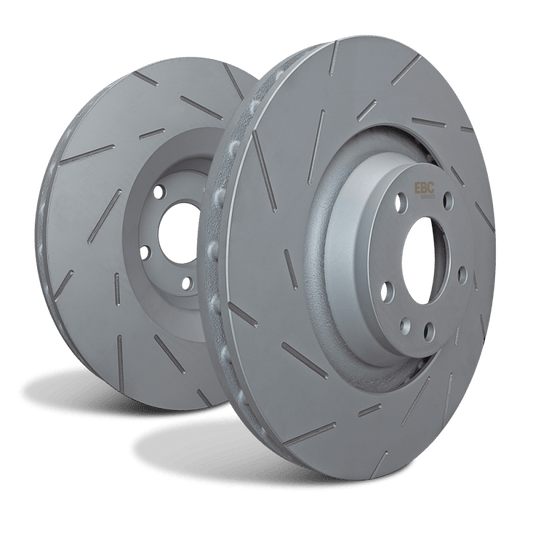 Kies-Motorsports EBC EBC 12-16 Tesla Model S Dual Electric Motors AWD Front USR Slotted Rotors