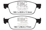 Kies-Motorsports EBC EBC 12+ Ford Focus 2.0 Turbo ST Greenstuff Front Brake Pads