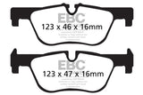 Kies-Motorsports EBC EBC 14+ BMW 228 Coupe 2.0 Turbo ATE calipers Ultimax2 Rear Brake Pads