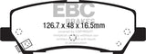 Kies-Motorsports EBC EBC 2015+ Ford Mustang 5.0L Bluestuff Rear Brake Pads